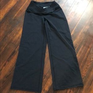 Wide leg ath-leisure pant